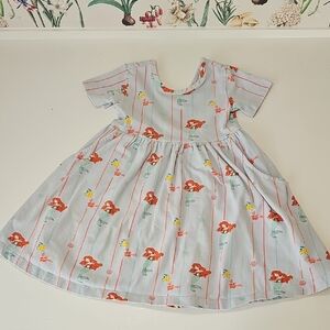 Disney Hanna Andersson Little Mermaid pockets play dress